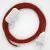  Lamp cable, RT94 red devil rayon 1.80 m. Choose the color of the switch and plug.