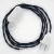  Lamp cable, TM20 dark blue rayon 1.80 m. Choose the color of the switch and plug.