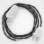  Lamp cable, TM26 dark gray rayon 1.80 m. Choose the color of the switch and plug.