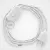  Lamp cable, TM01 white rayon 1.80 m. Choose the color of the switch and plug.