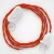  Lamp cable, TM15 orange rayon 1.80 m. Choose the color of the switch and plug.