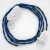  Lamp cable, TM12 blue rayon 1.80 m. Choose the color of the switch and plug.