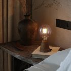 Portable and rechargeable Cabless01 lamp with bulb - customizable (min. 20 pieces)