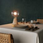 Portable and rechargeable Cabless01 LED lamp with G125 Globe bulb