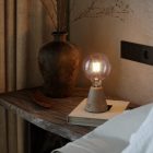 Portable and rechargeable Cabless01 lamp with bulb - customizable (min. 20 pieces)