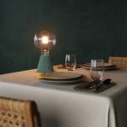 Portable and rechargeable Cabless01 LED lamp with G125 Globe bulb