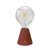 Portable and rechargeable Cabless01 LED lamp with G125 Globe bulb