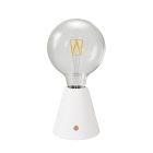 Portable and rechargeable Cabless01 LED lamp with G125 Globe bulb