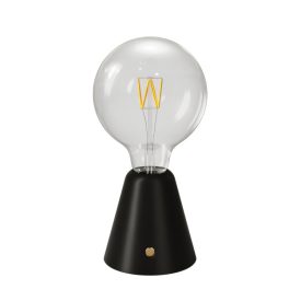   Portable and rechargeable Cabless01 LED lamp with G125 Globe bulb