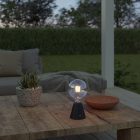 Portable and rechargeable Cabless01 LED lamp with G125 Globe bulb