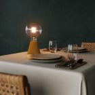 Portable and rechargeable Cabless01 LED lamp with G125 Globe bulb