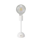 Portable and rechargeable Cabless02 lamp with G125 Globe bulb