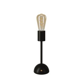   Portable and rechargeable Cabless02 lamp with gold Edison bulb