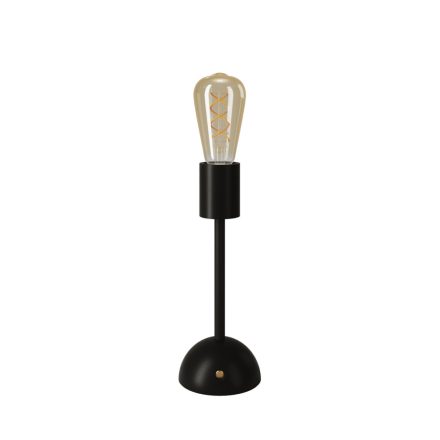 Portable and rechargeable Cabless02 lamp with gold Edison bulb