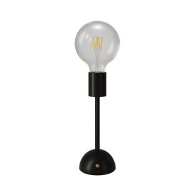   Portable and rechargeable Cabless02 lamp with G125 Globe bulb