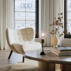 Portable and rechargeable Cabless02 lamp base