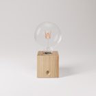 Portable and rechargeable Cabless03 lamp with G125 spherical bulb