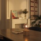 Portable and rechargeable Cabless03 lamp with G125 spherical bulb