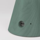 Portable and rechargeable Cabless11 lamp base with lampshade