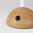 Portable and rechargeable Cabless12 lamp base, compatible with lampshades