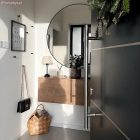 Portable and rechargeable Cabless12 lamp with teardrop-shaped bulb, compatible with lampshades