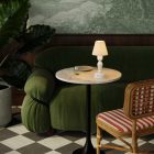 Portable and rechargeable Cabless14 lamp base, compatible with lampshades