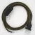  Lamp cable, RC13 brown cotton 1.80 m. Choose the color of the switch and plug.