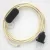  Lamp cable, RM00 ivory rayon 1.80 m. Choose the color of the switch and plug.