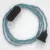  Lamp cable, TC53 ocean cotton 1.80 m. Choose the color of the switch and plug.