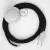  Lamp cable, RC04 black cotton 3 m. Choose the color of the switch and plug.