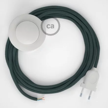  Connection base, RC30 stone gray cotton 3 m. Select the color of the switch and plug.
