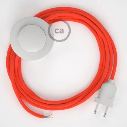  Wiring Base, RF15 neon orange rayon 3 m. Choose the color of the switch and plug.