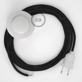    Connection base, RL04 Shiny black rayon 3 m. Select the color of the switch and connector.