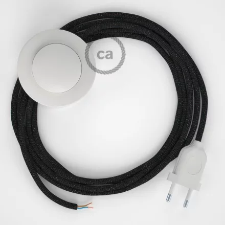  Connection base, RL04 Shiny black rayon 3 m. Select the color of the switch and connector.