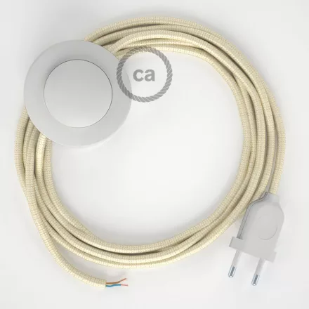  Connection Base, RM00 ivory rayon 3 m. Choose the color of the switch and plug.