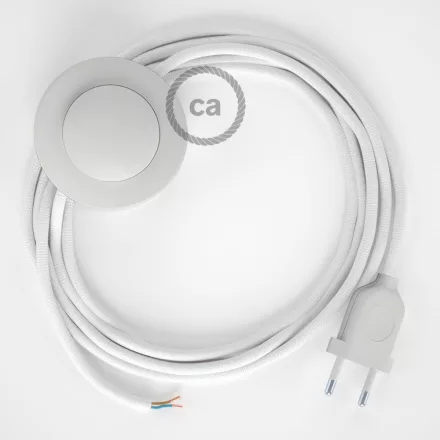  Wiring Base, RM01 white rayon 3 m. Choose the color of the switch and plug.