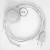  Wiring Base, RM01 white rayon 3 m. Choose the color of the switch and plug.