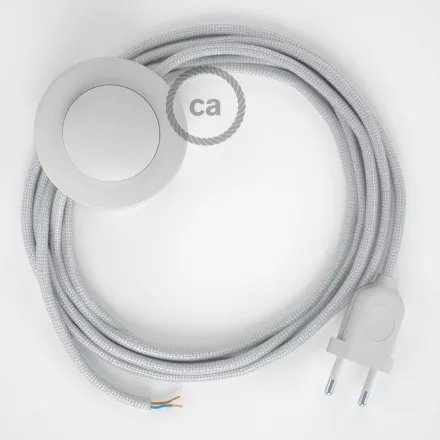  Connection base, RM02 silver rayon 3 m. Select the color of the switch and plug.