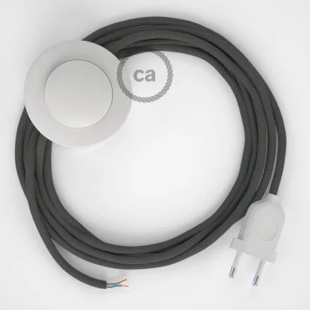  Connection base, RM03 gray artificial silk 3 m. Select the color of the switch and plug.