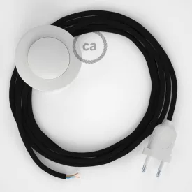   Connection base, RM04 black rayon 3 m. Select the color of the switch and plug.