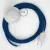 Wiring Base, RM12 blue rayon 3 m. Choose the color of the switch and plug.