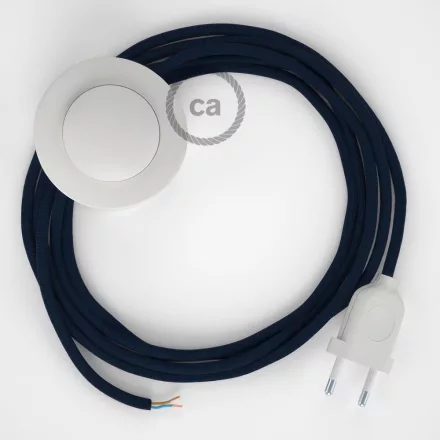  Connection Base, RM20 dark blue rayon 3 m. Choose the color of the switch and plug.