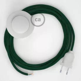    Wiring Base, RM21 dark green rayon 3 m. Choose the color of the switch and plug.