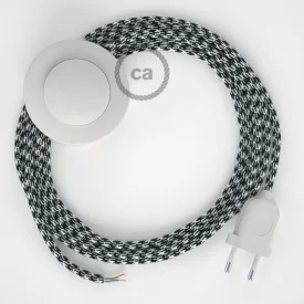   Connection base, RP04 White-Black Two-color Rayon 3 m. Select the color of the switch and plug.