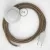 Cable management Base, RS82 Brown Cotton and Natural Linen 3 m. Choose the color of the switch and plug.