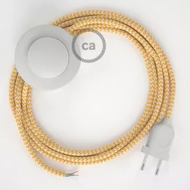    Connection base, RZ10 Yellow ZigZag Rayon 3 m. Select the color of the switch and plug.