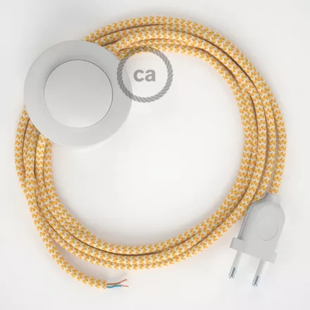  Connection base, RZ10 Yellow ZigZag Rayon 3 m. Select the color of the switch and plug.