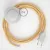 Connection base, RZ10 Yellow ZigZag Rayon 3 m. Select the color of the switch and plug.