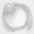  Connection base, TC01 White Cotton 3 m. Choose the color of the switch and plug.