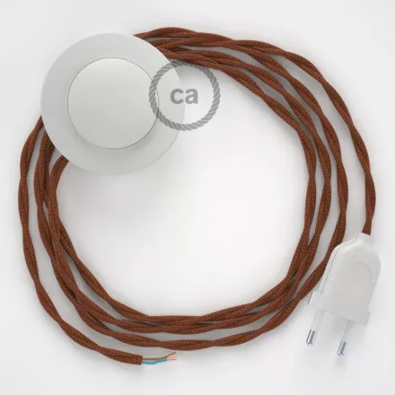  Connection base, TC23 Deer Cotton 3 m. Choose the color of the switch and plug.